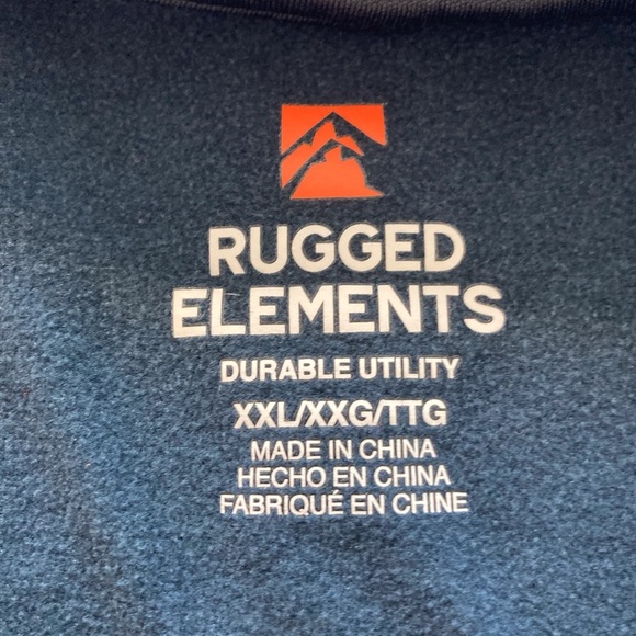 Rugged Elements Men's Performance Shirt long sleeve outdoors hiking climbing XXL - Picture 6 of 6